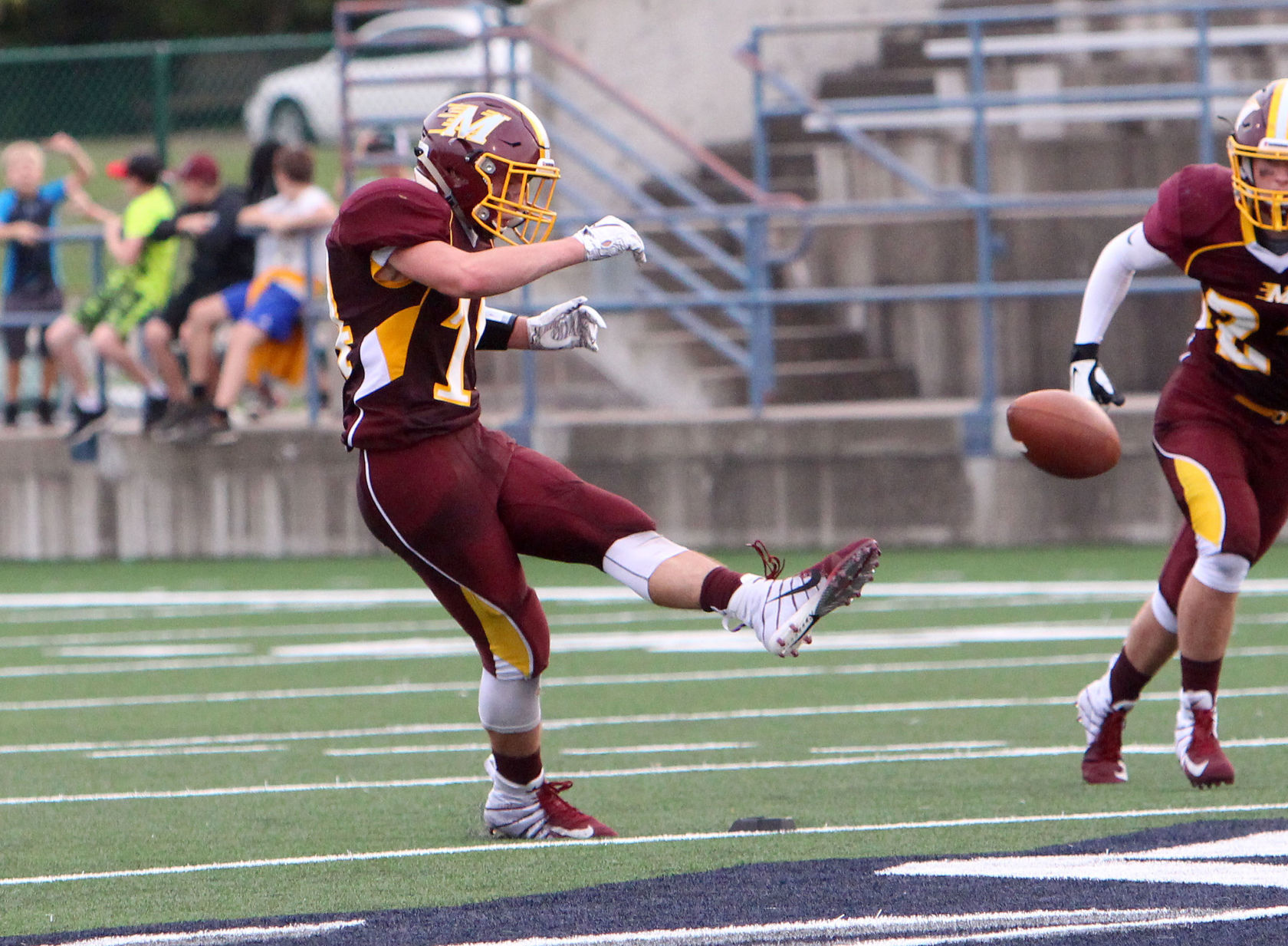 Chi-Hi football at Menomonie 8-31-18